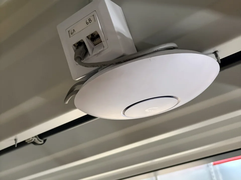 Instalace přístupového bodu Wi‑Fi